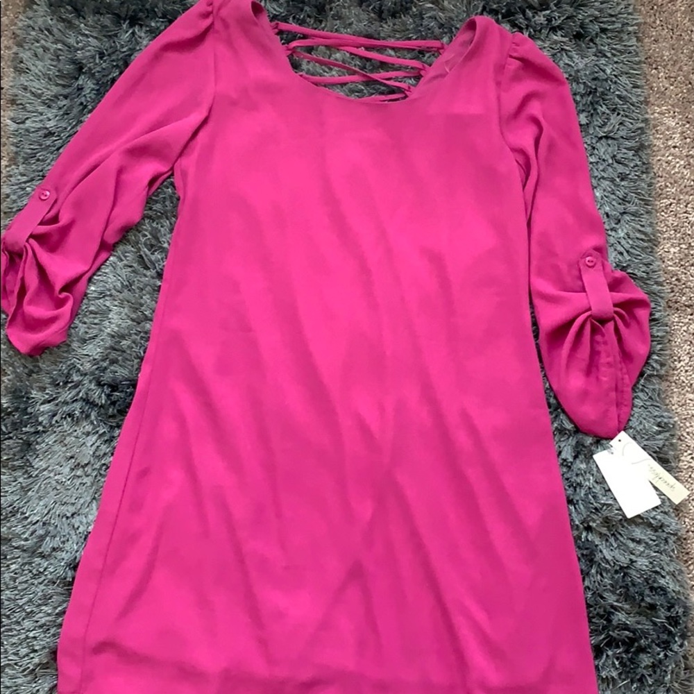 Pink dress